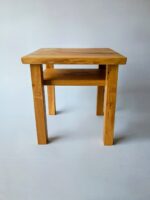 Stolik/taboret dębowy 45cm - obrazek 2